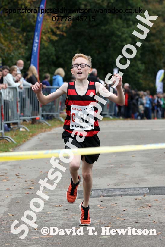 Boys under-13s ERRA Road Relays, Sutton Coldifield, Birmingham. Photo: David T. Hewitson/Sports for All Pics